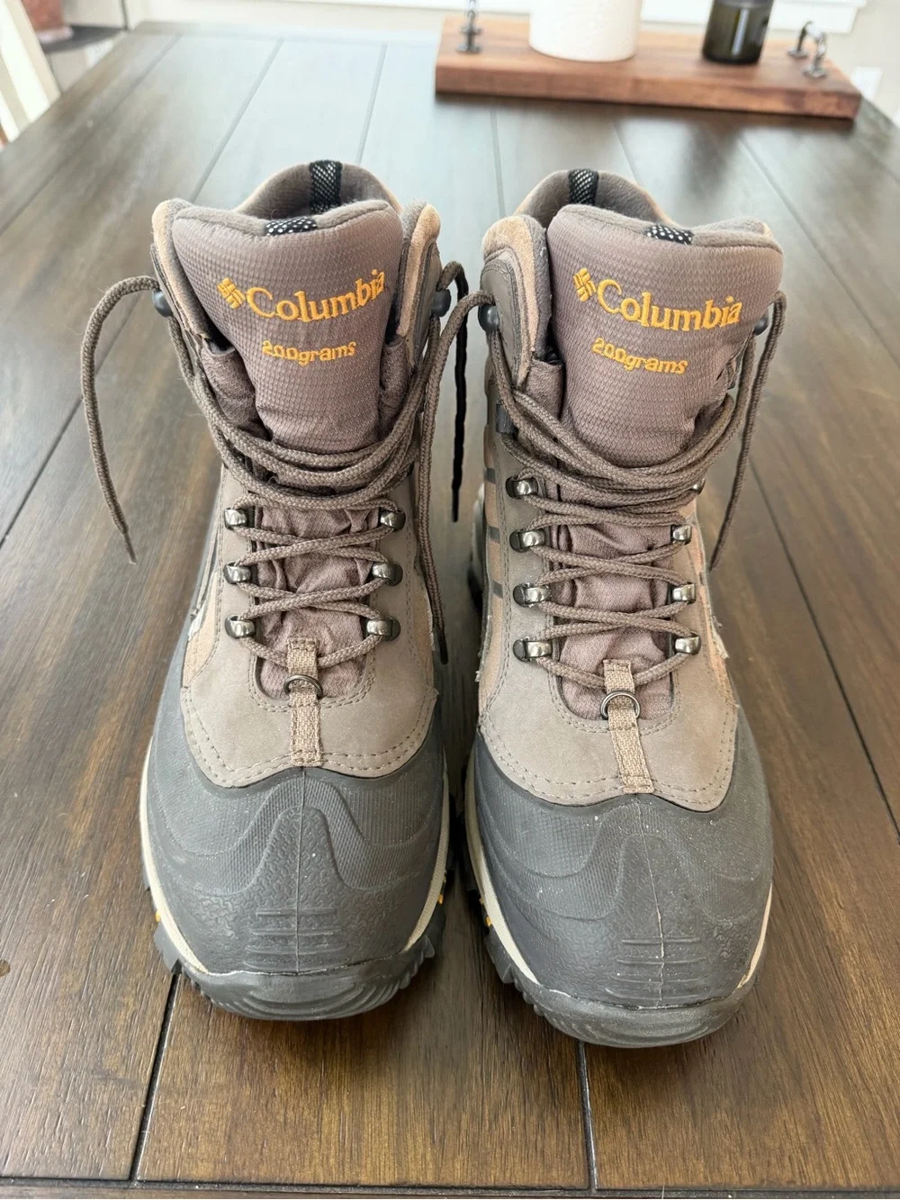 Columbia Omni Grip Boots 200 Grams Insulated Waterproof BM1471-256 Mens 10